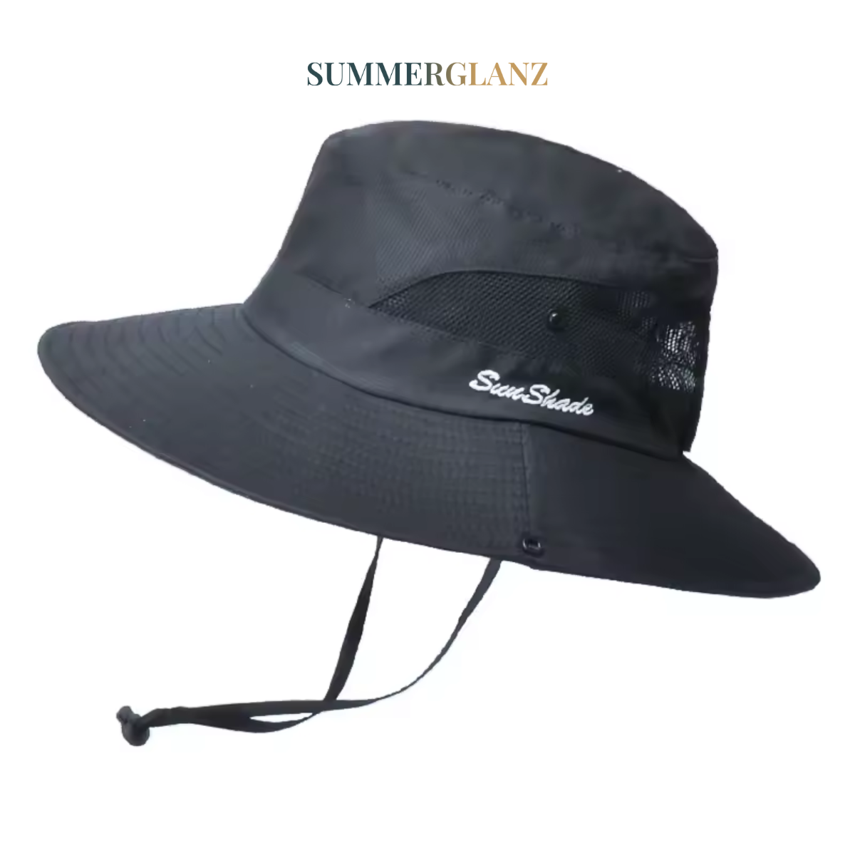 Sommerglanz™ – Faltbarer Sonnenhut mit 360° UV-Schutz für stilvolle Sommertage