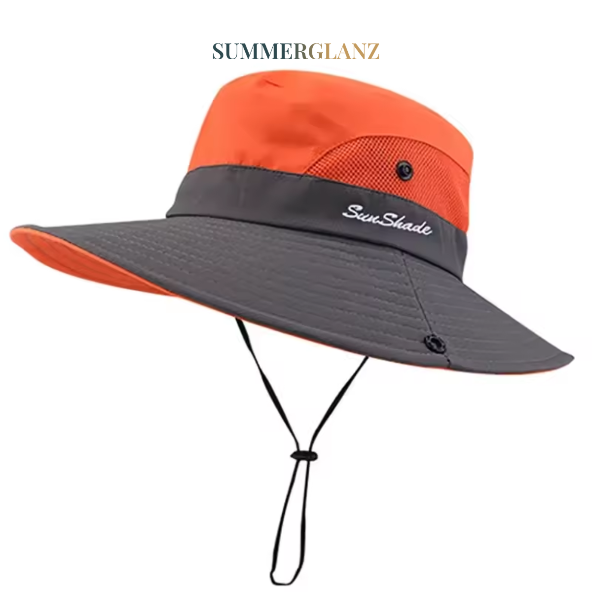 Sommerglanz™ – Faltbarer Sonnenhut mit 360° UV-Schutz für stilvolle Sommertage
